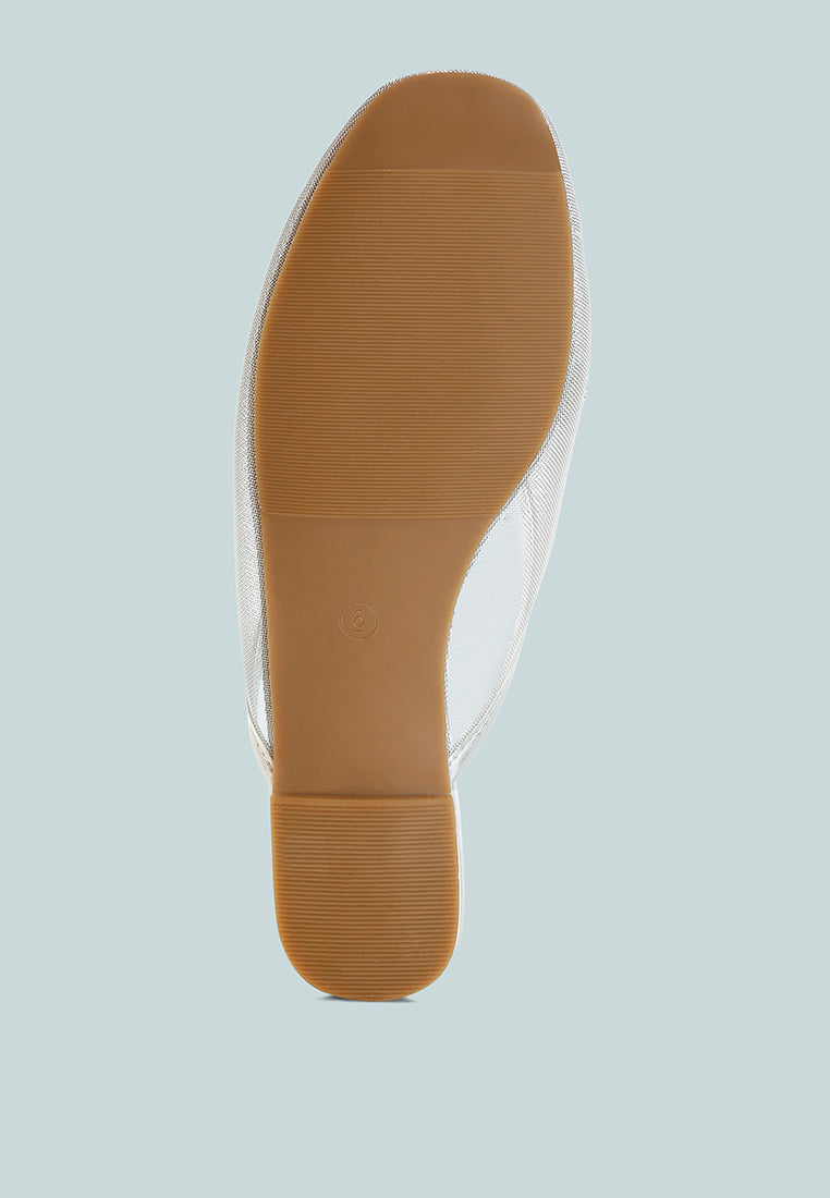 nahra mesh sequin beaded mules#color_silver