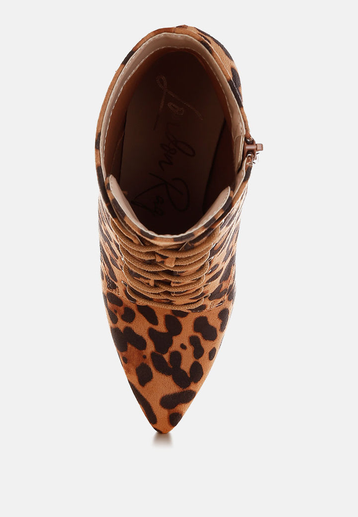 nesta leopard stiletto heel lace up boots#color_leopard