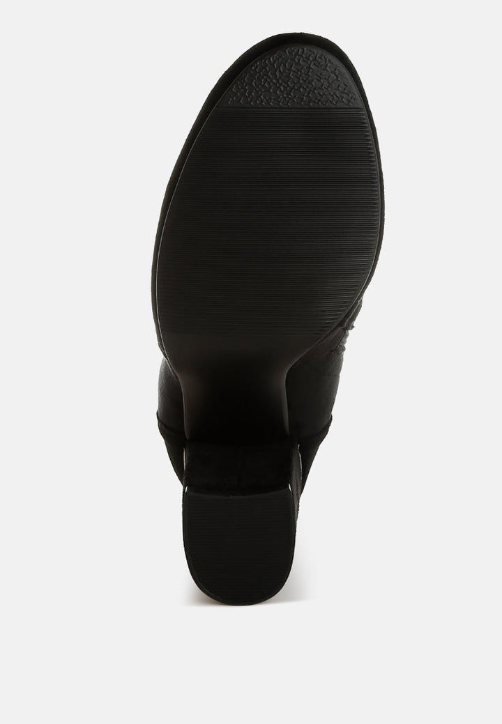 microfiber sock boots by ruw#color_black