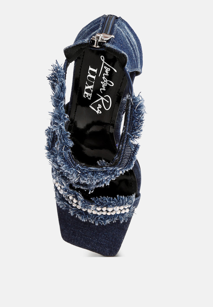 nolita diamante embellished denim stiletto heels#color_denim