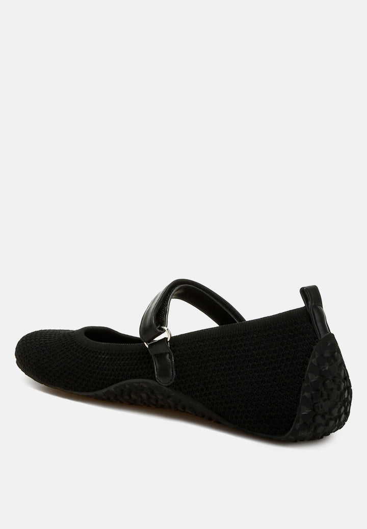 velcro strap mary jane sandals by ruw#color_black