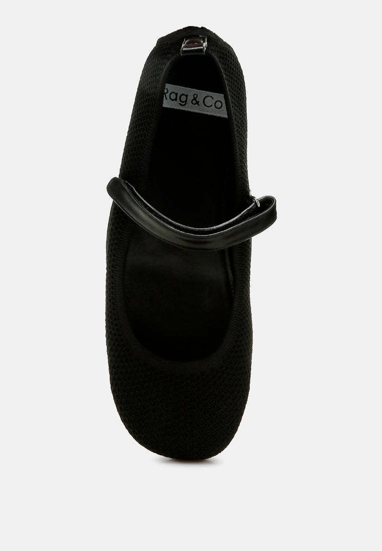 velcro strap mary jane sandals by ruw#color_black