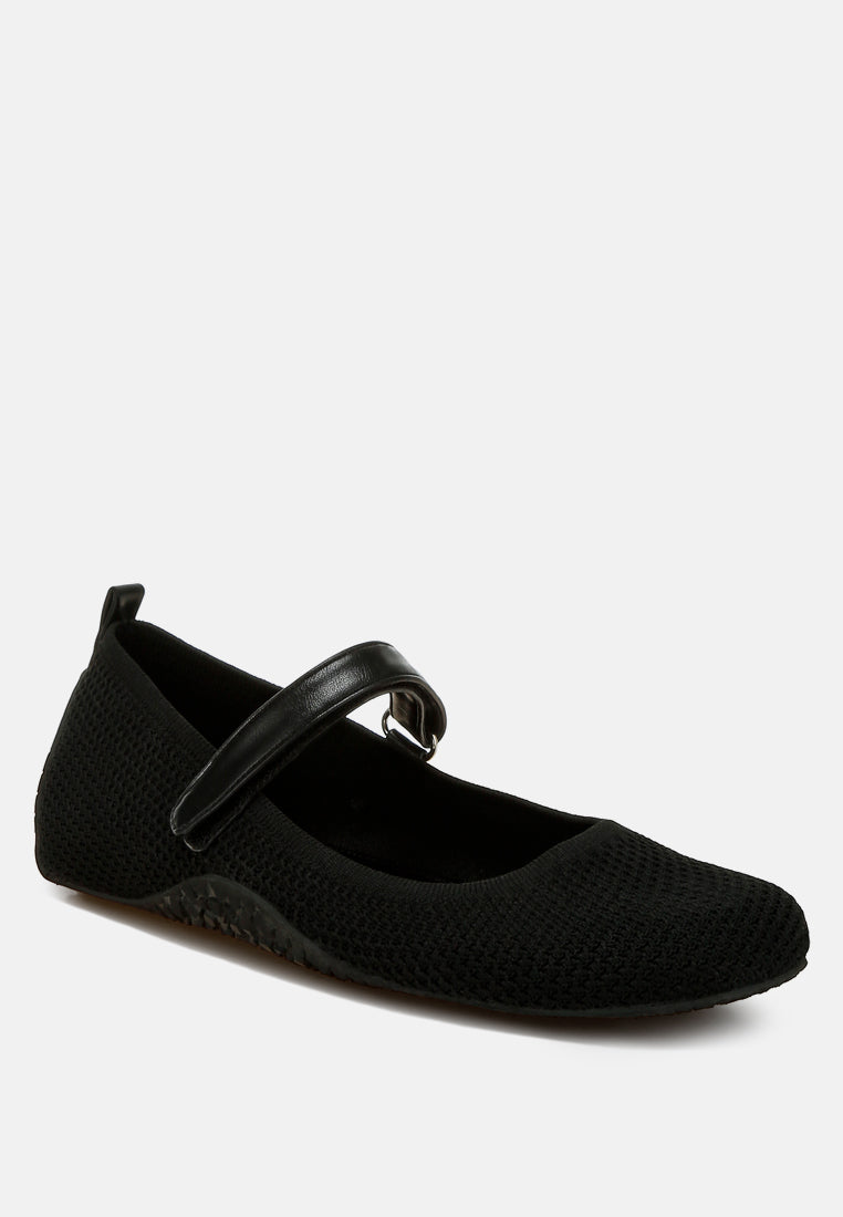 velcro strap mary jane sandals by ruw#color_black