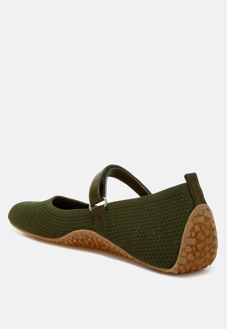 velcro strap mary jane sandals by ruw#color_khaki