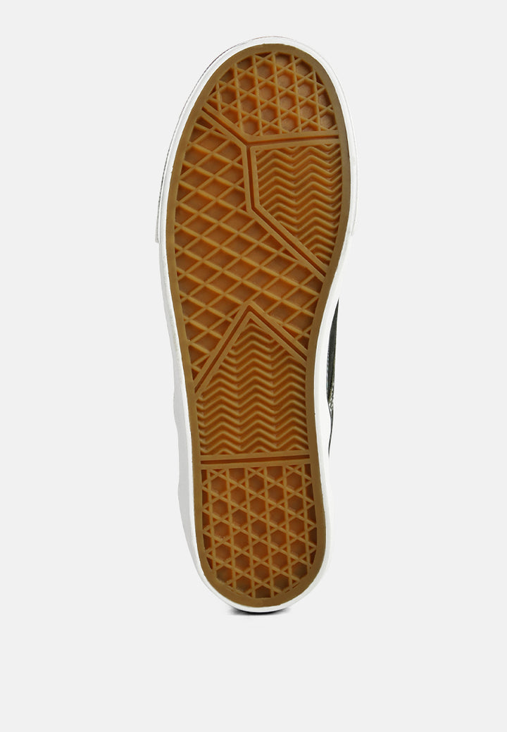 riddler olive green slip on canvas sneakers#color-darkgreen