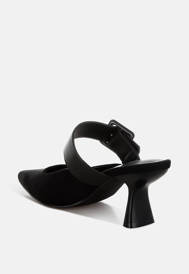 onagra microfiber pointy slip-on mules#color_black