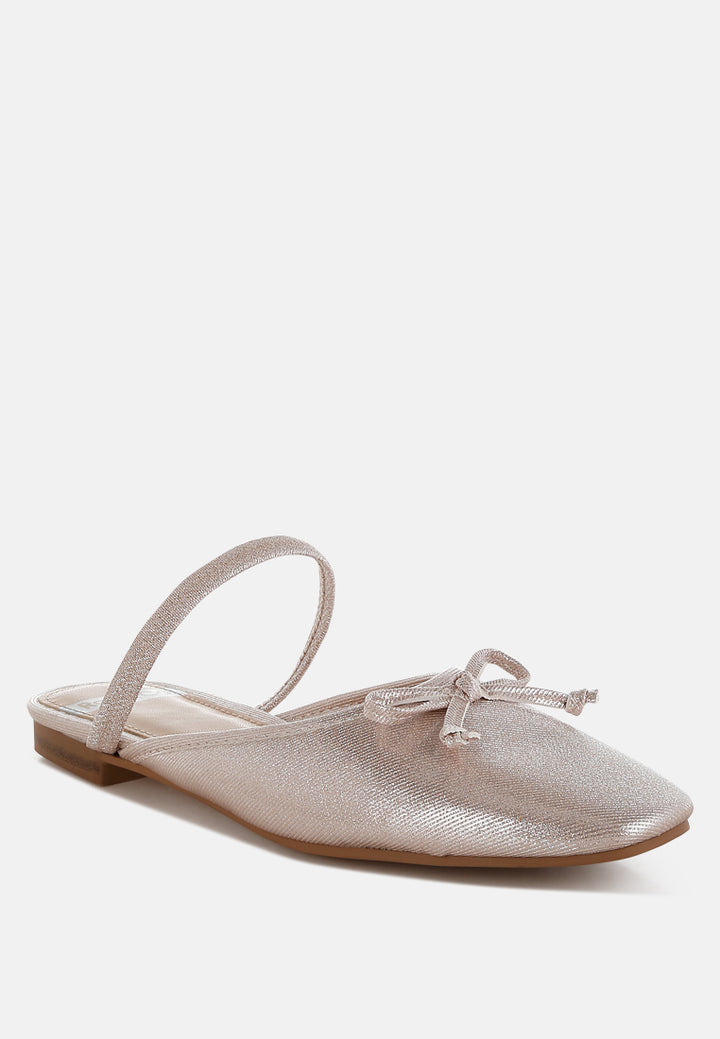 glitter ballet mules by ruw#color_champagne-gold
