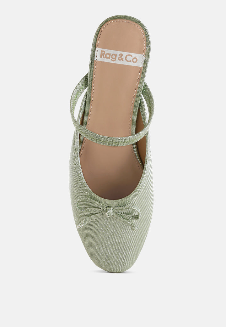 glitter ballet mules by ruw#color_green