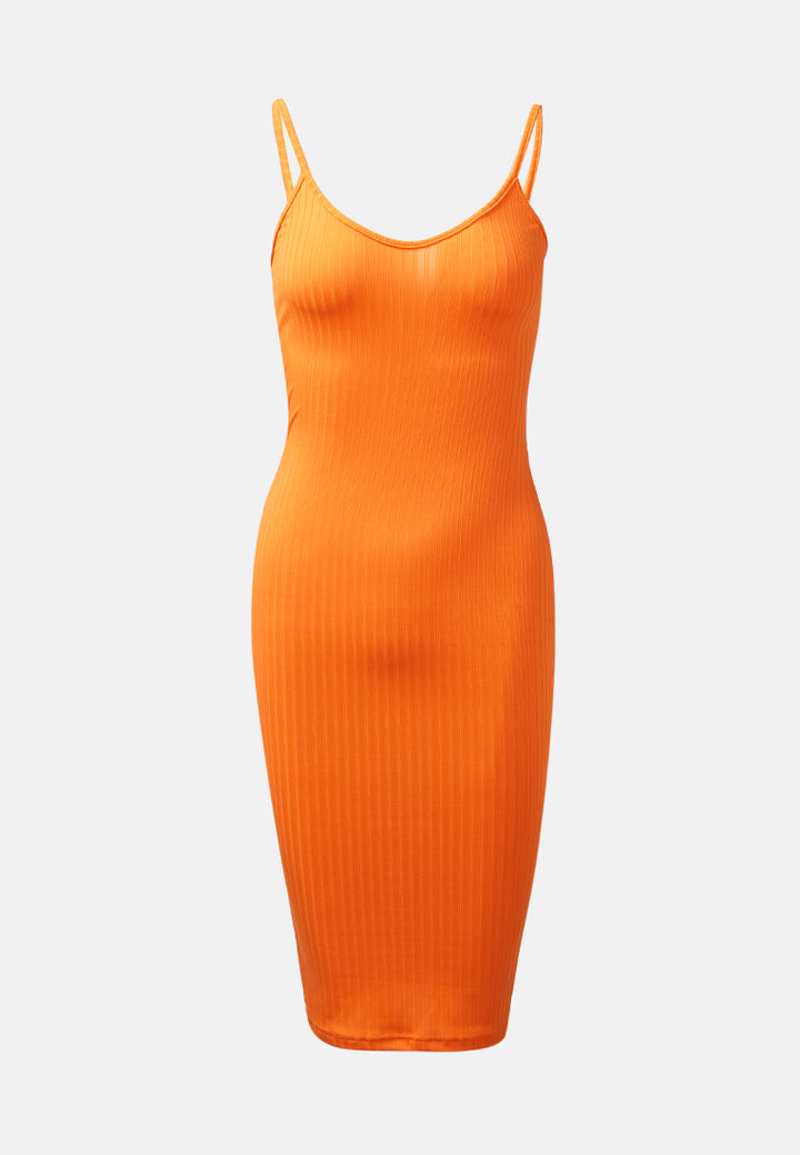 spaghetti dress by ruw#color_orange