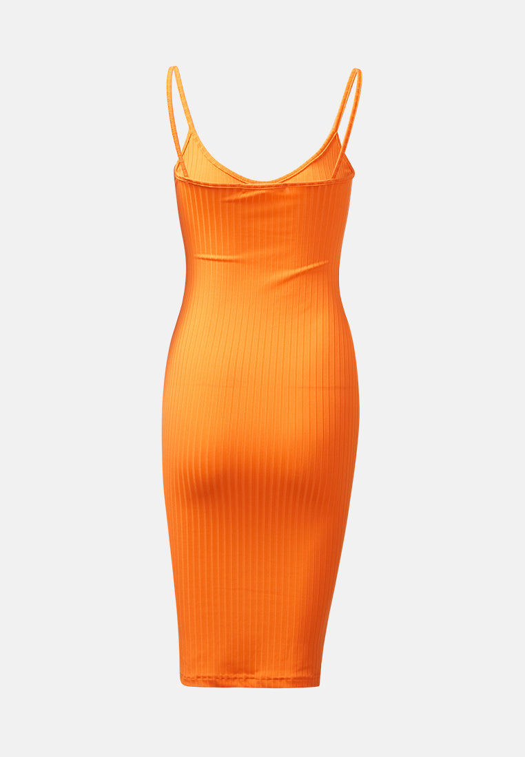 spaghetti dress by ruw#color_orange