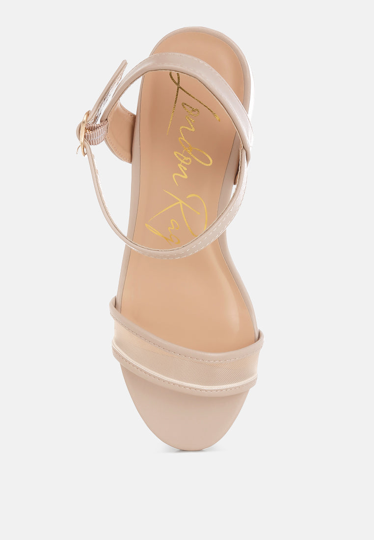 orpina mesh pin buckle block heels#color_beige