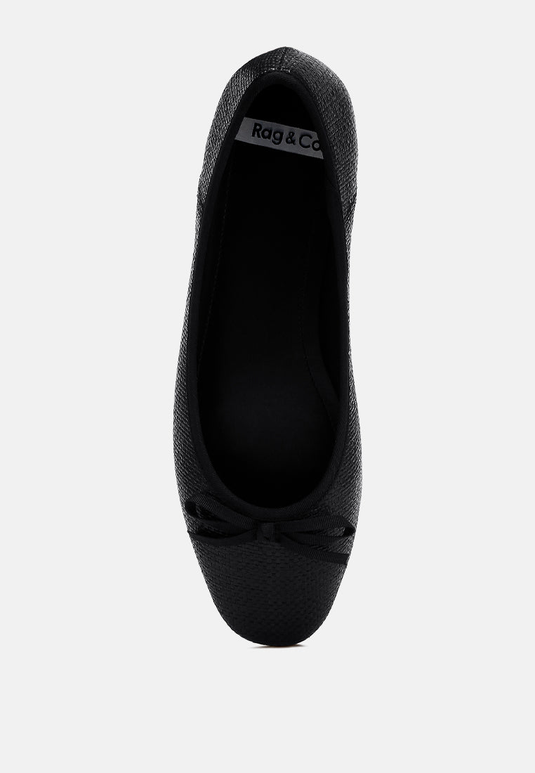 raffia ballet flats by RUW#colour_natural