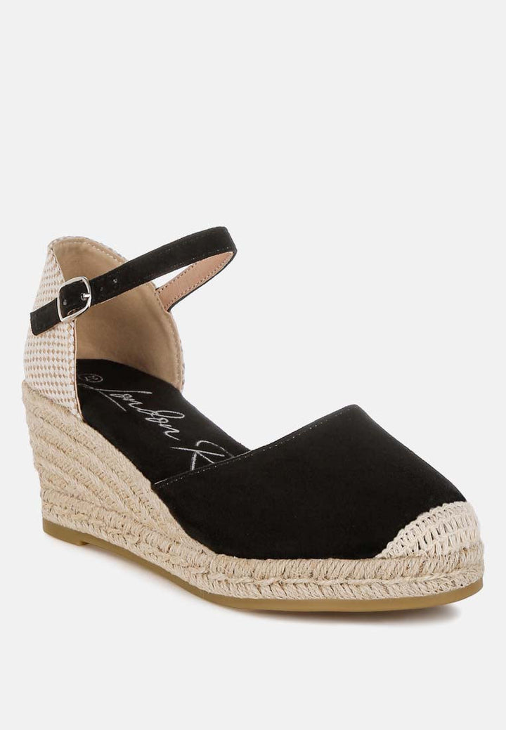microfiber espadrilles sandals by ruw#color_black