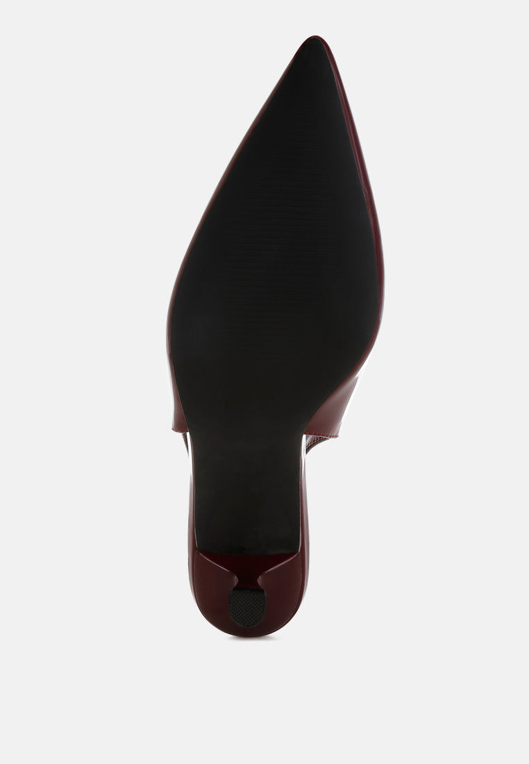 kitten heel slingback sandals by ruw#color_red