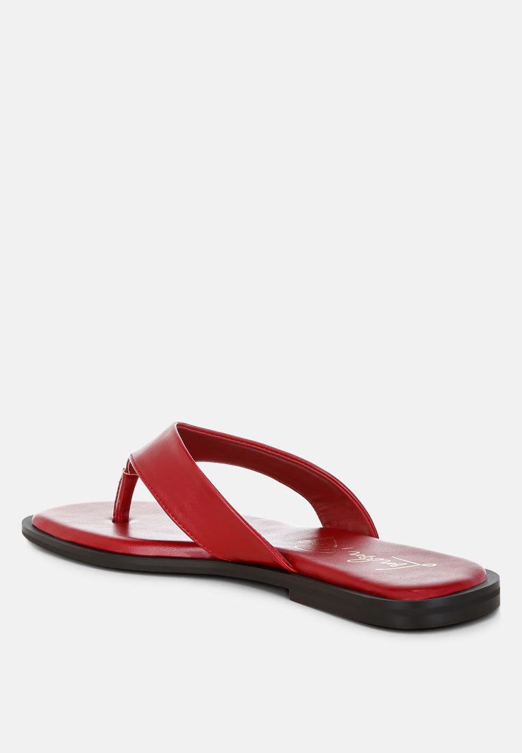 perrys toe-post thong sandals#color_red-smooth