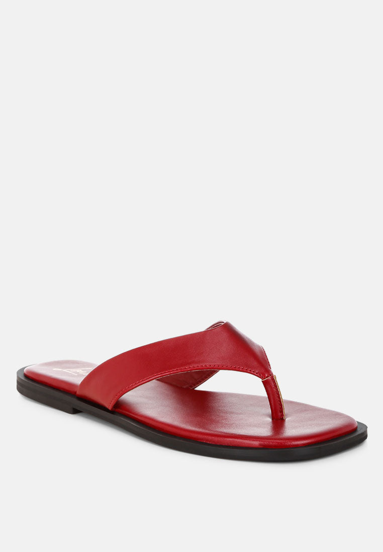 perrys toe-post thong sandals#color_red-smooth
