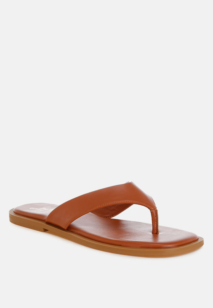 perrys toe-post thong sandals#color_tan-smooth