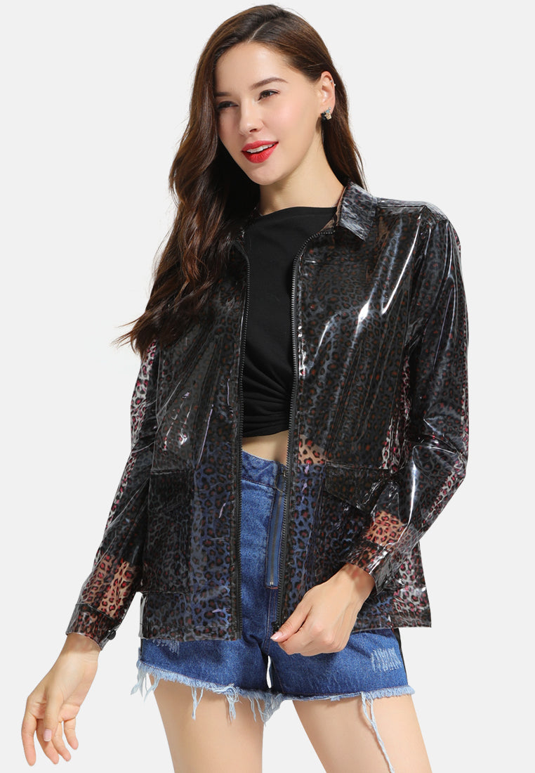 leopard print jacket#color_pink-leopard