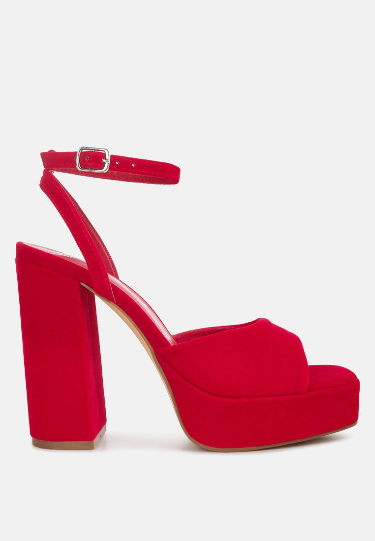 platform block heel sandals#color_red