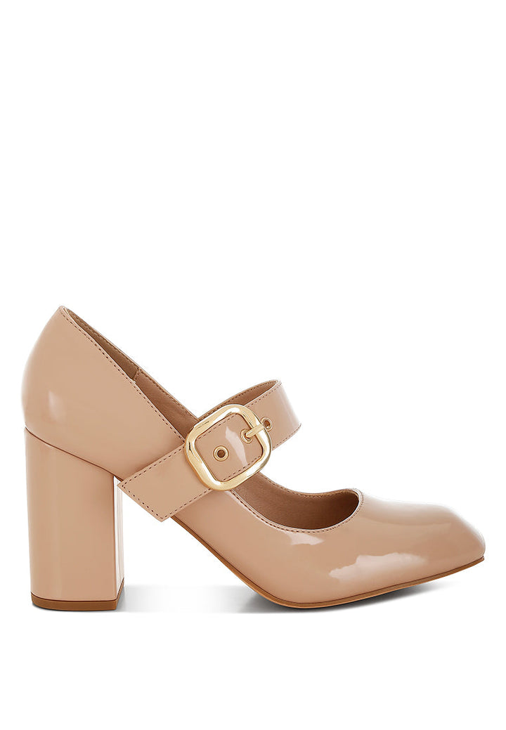 block heel mary jane sandals by ruw#color_beige