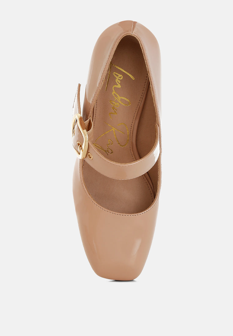 block heel mary jane sandals by ruw#color_beige