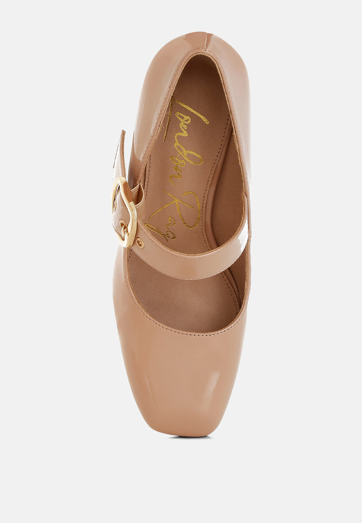 block heel mary jane sandals by ruw#color_beige