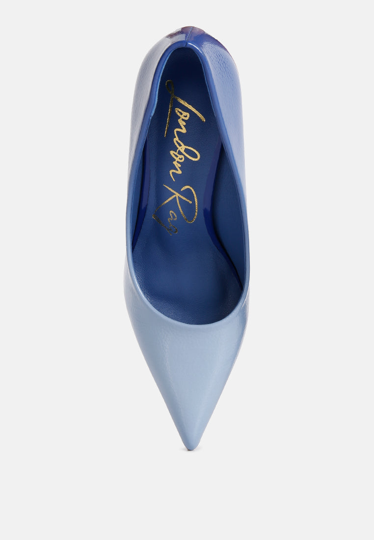 daddario ombre mid heel pumps#color_blue