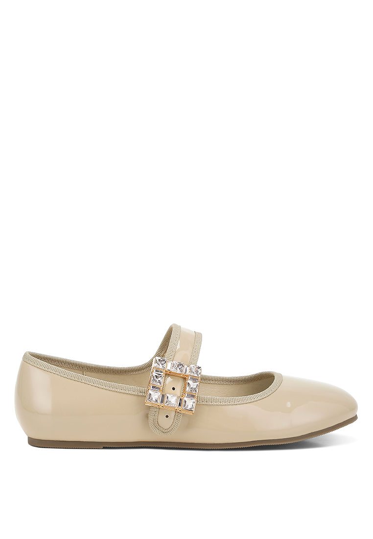Brooch Mary Jane Sandals by RUW
