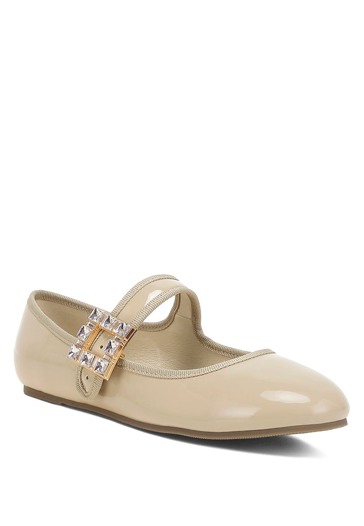 Brooch Mary Jane Sandals by RUW