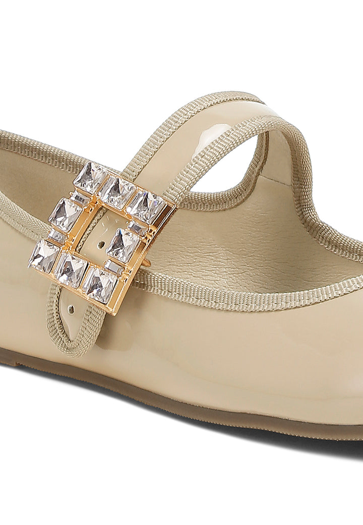 Brooch Mary Jane Sandals by RUW