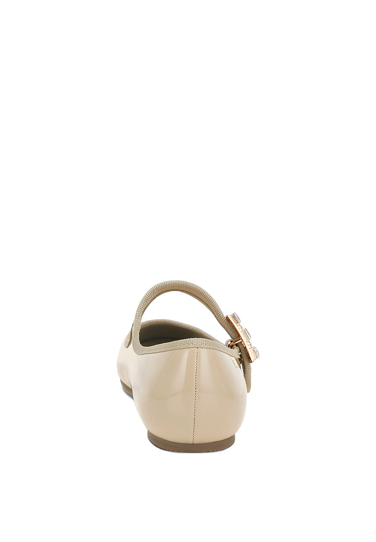 Brooch Mary Jane Sandals by RUW