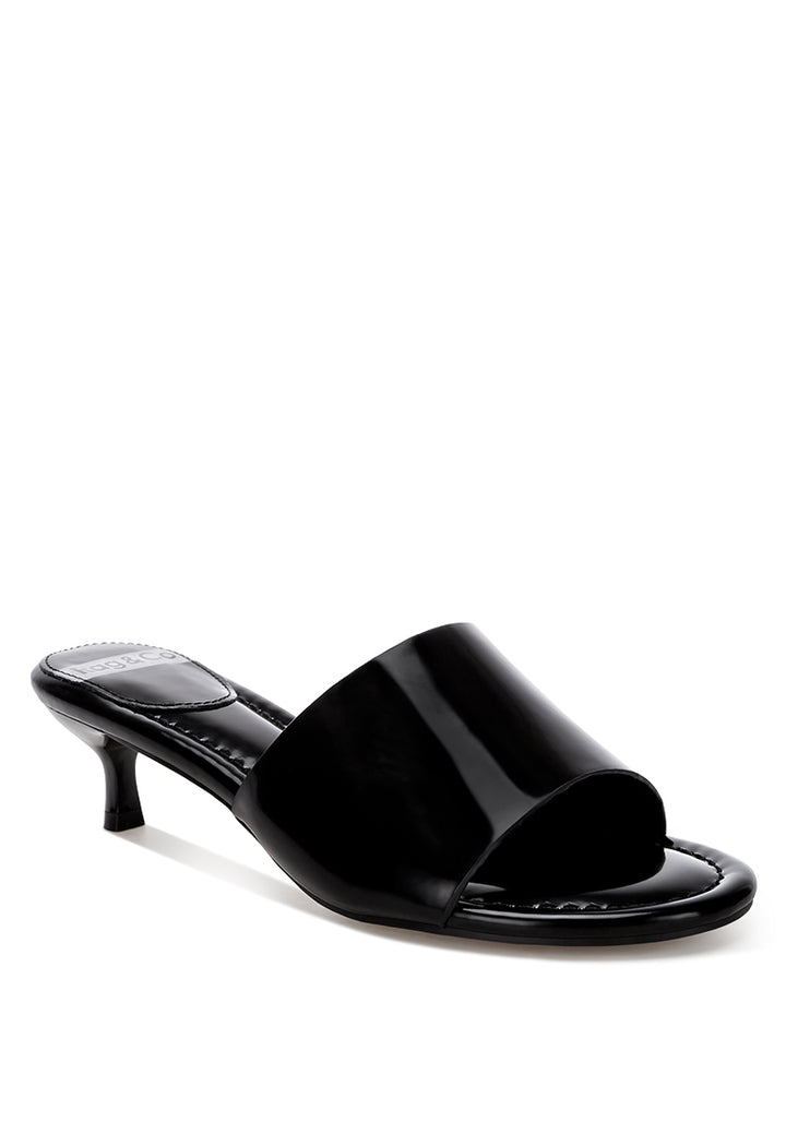 kitten heel sandals by ruw#color_black-patent-manmade-leather