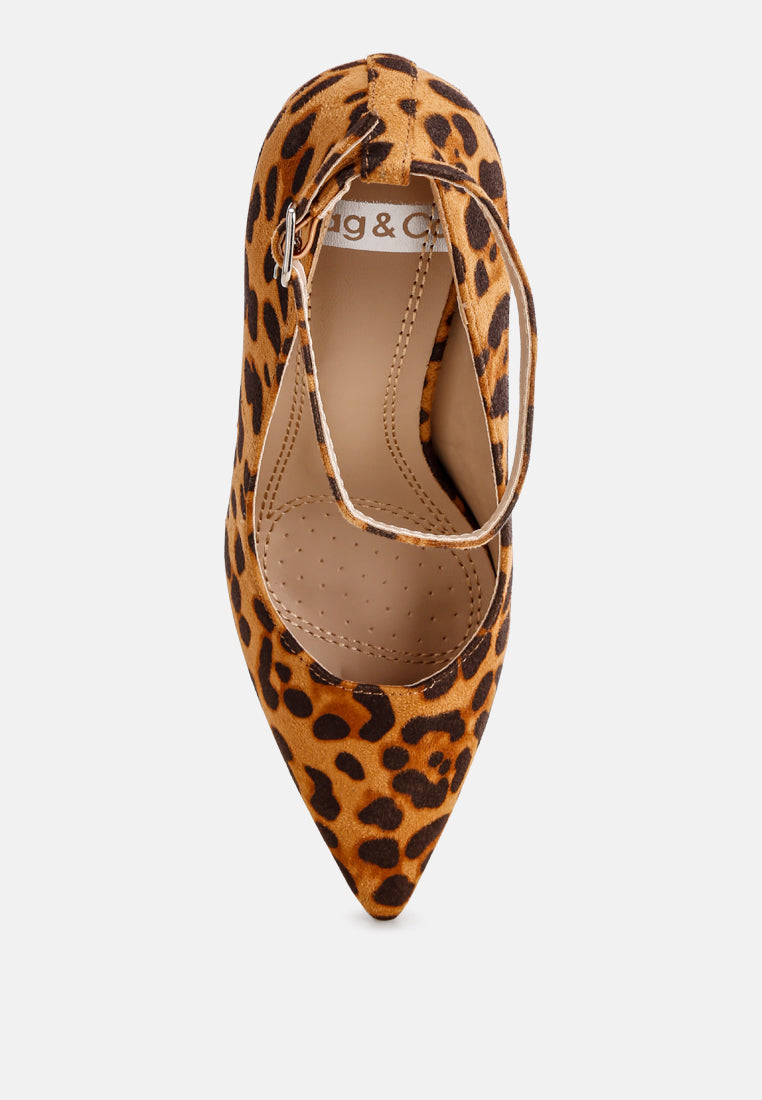 ankle strap stiletto heel pumps by ruw#color_leopard-suede
