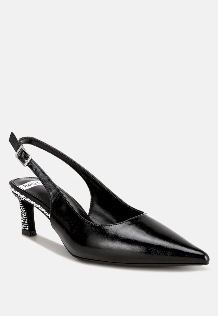 ondrila slingback embellished heels#color_black-smooth