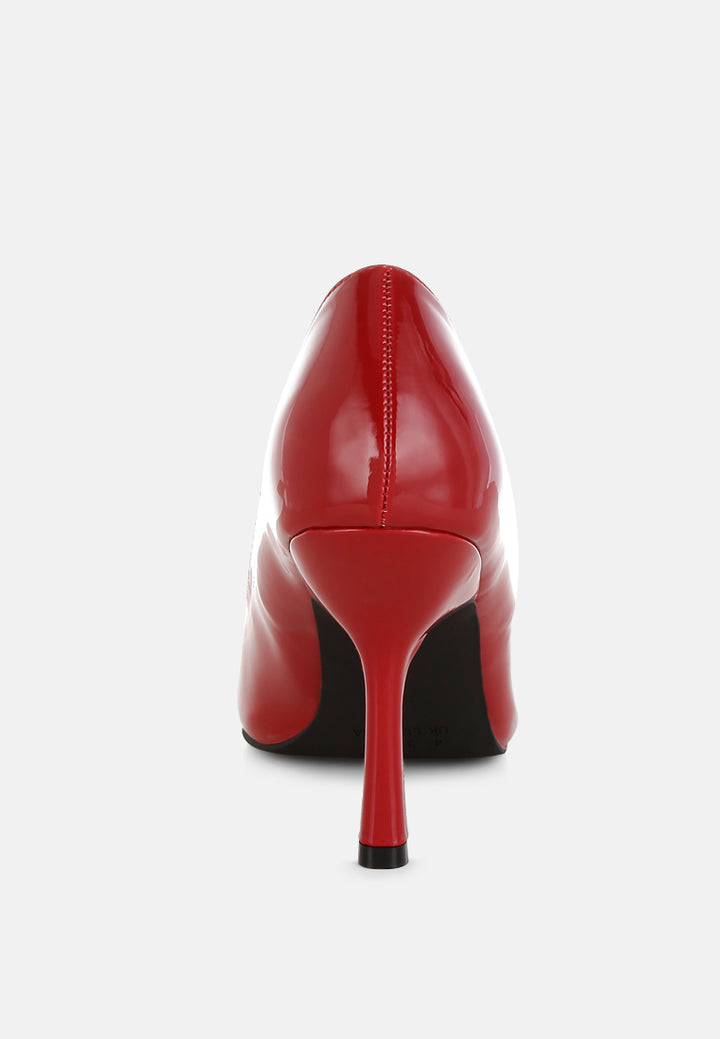 rarity point toe stiletto heeled pumps by ruw#color_red