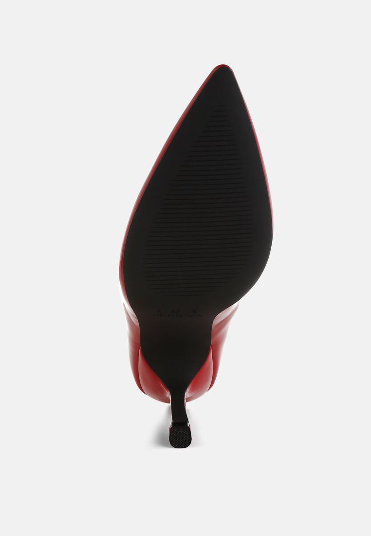 rarity point toe stiletto heeled pumps by ruw#color_red