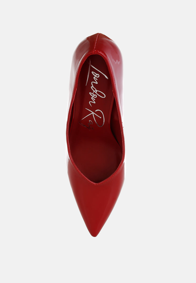 rarity point toe stiletto heeled pumps by ruw#color_red
