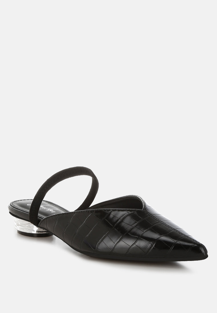 fantasy heel croco mules by ruw#color_black