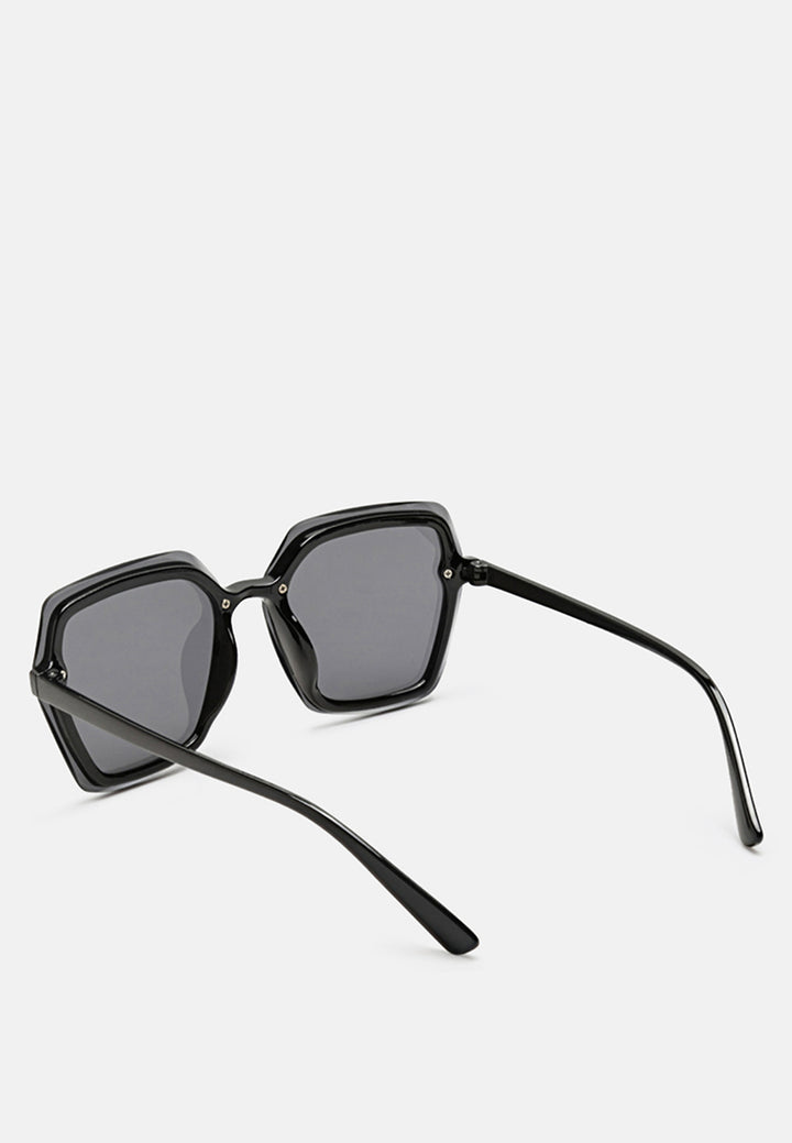 hexagon sunglasses#color_black
