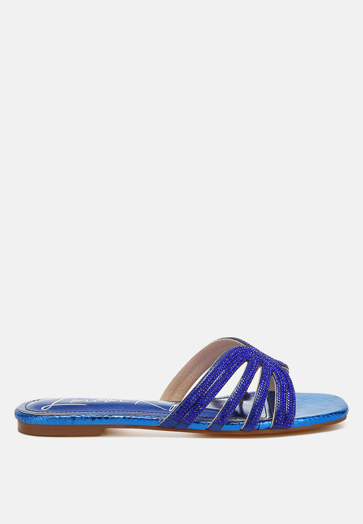 dindy rhinestone cut out flats#color_royal-blue