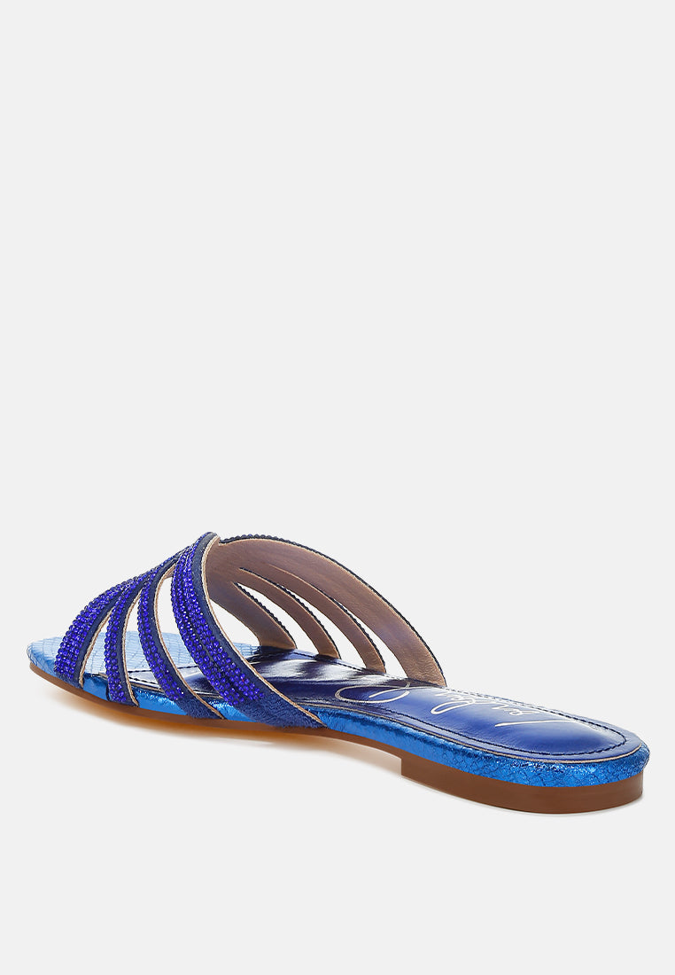 dindy rhinestone cut out flats#color_royal-blue