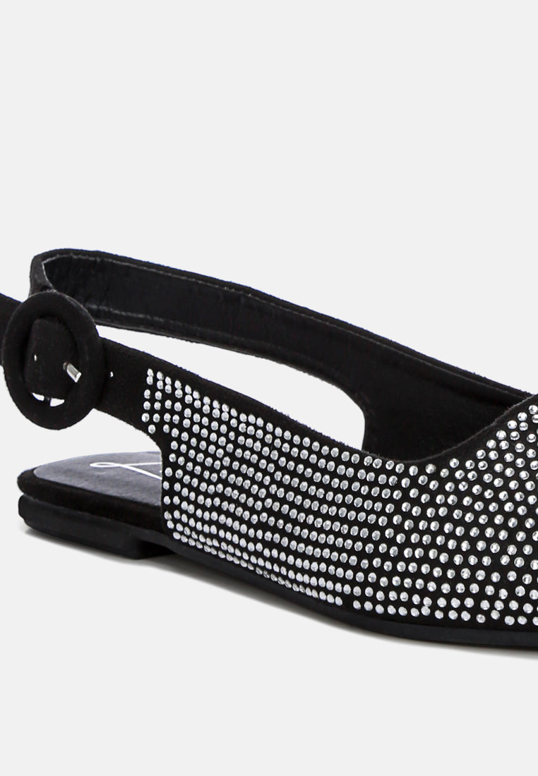 Rhinestones Slingback by ruw#color_black