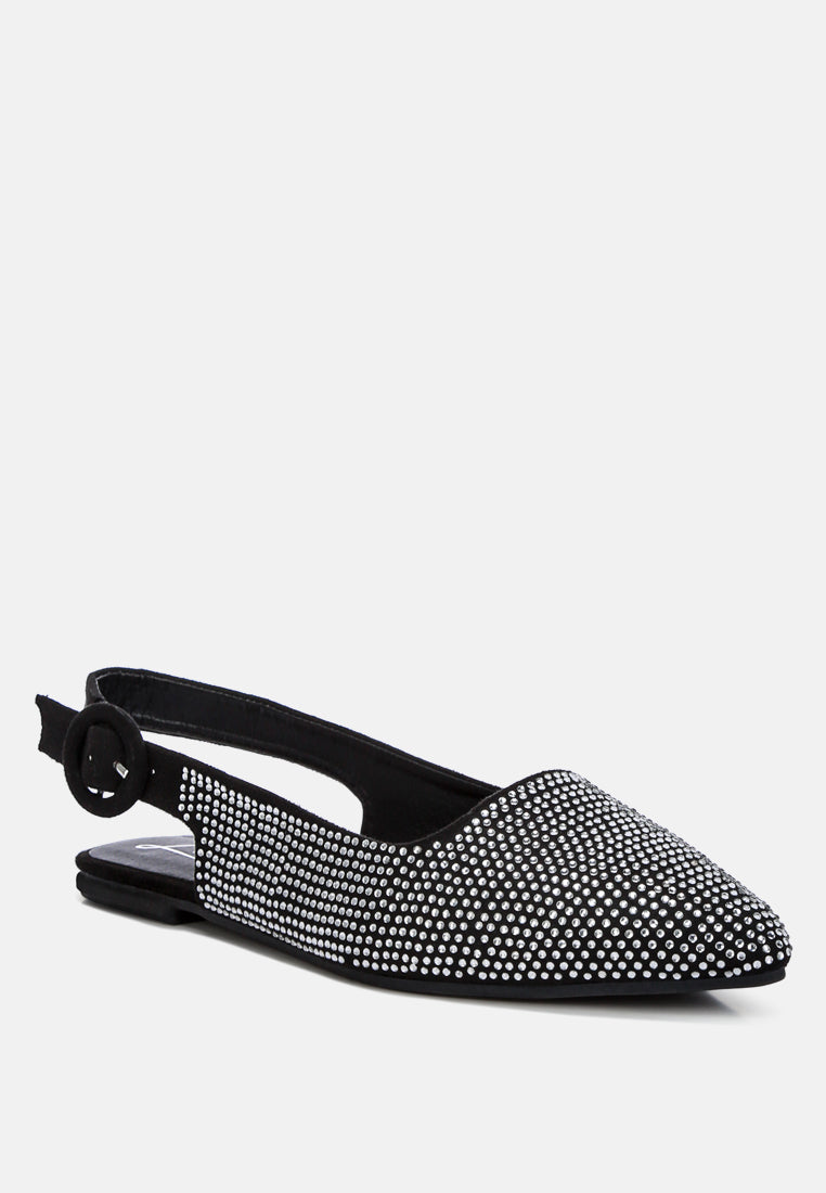 Rhinestones Slingback by ruw#color_black