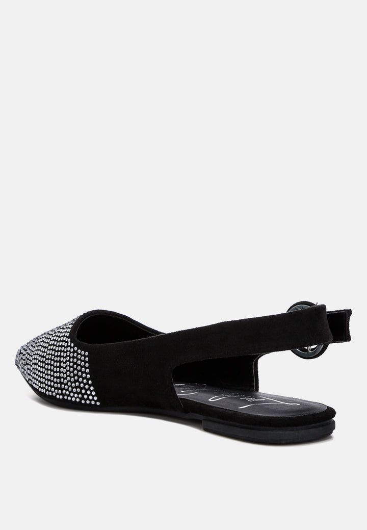 Rhinestones Slingback by ruw#color_black