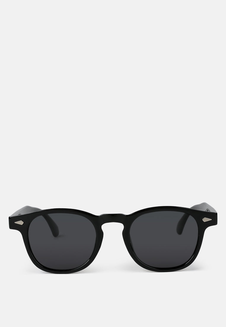 round tinted sunglasses by ruw#color_black