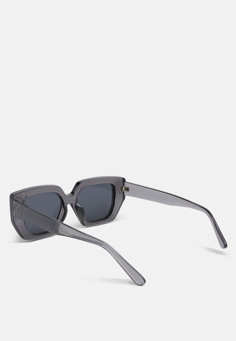 oversized cat eye square sunglasses by ruw#color_Grey