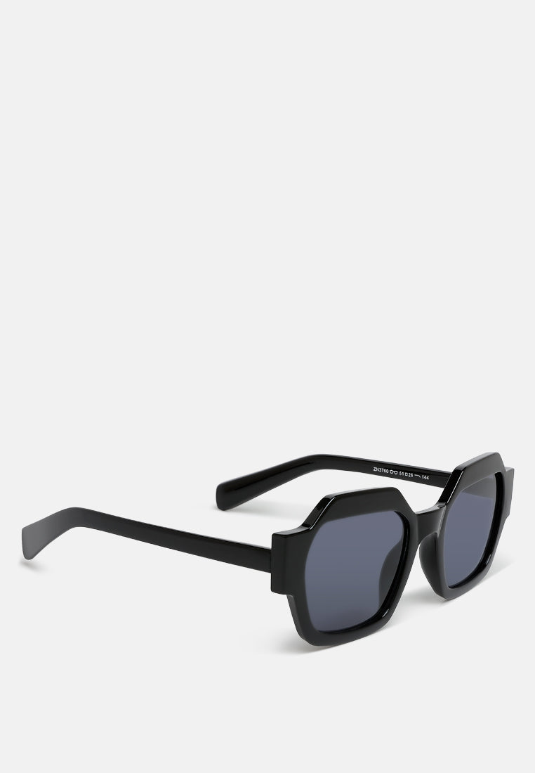 bold bevel square sunglasses by rag#color_black
