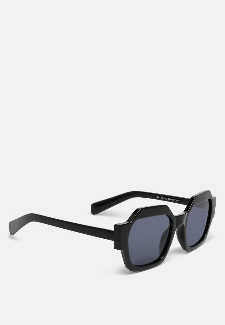 bold bevel square sunglasses by rag#color_black