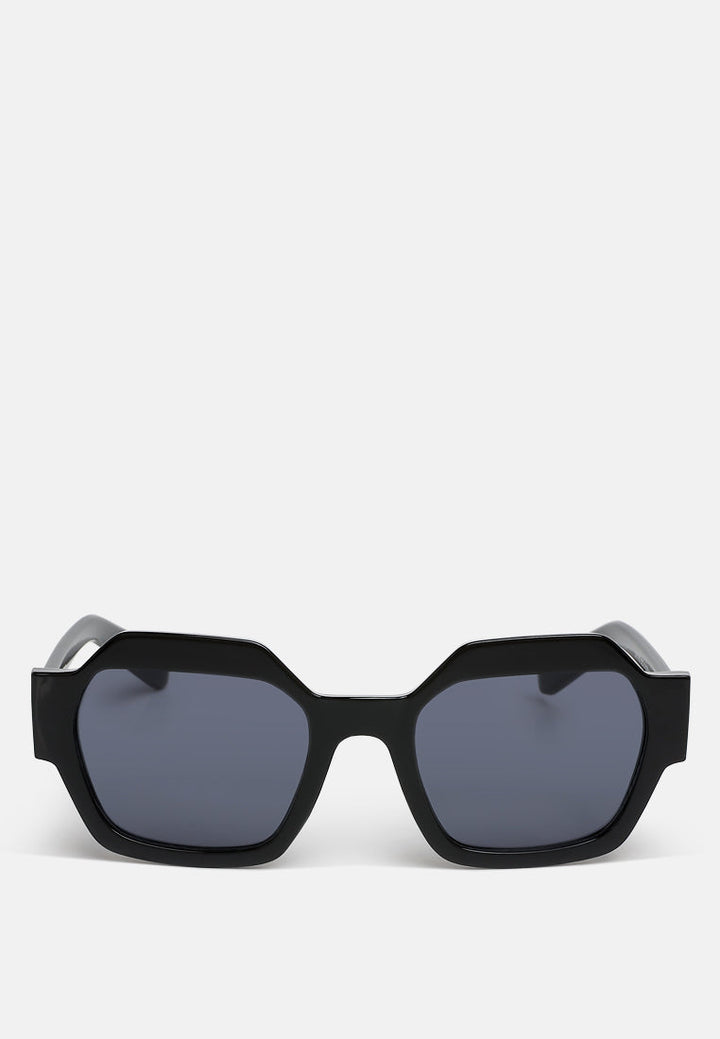 bold bevel square sunglasses by rag#color_black