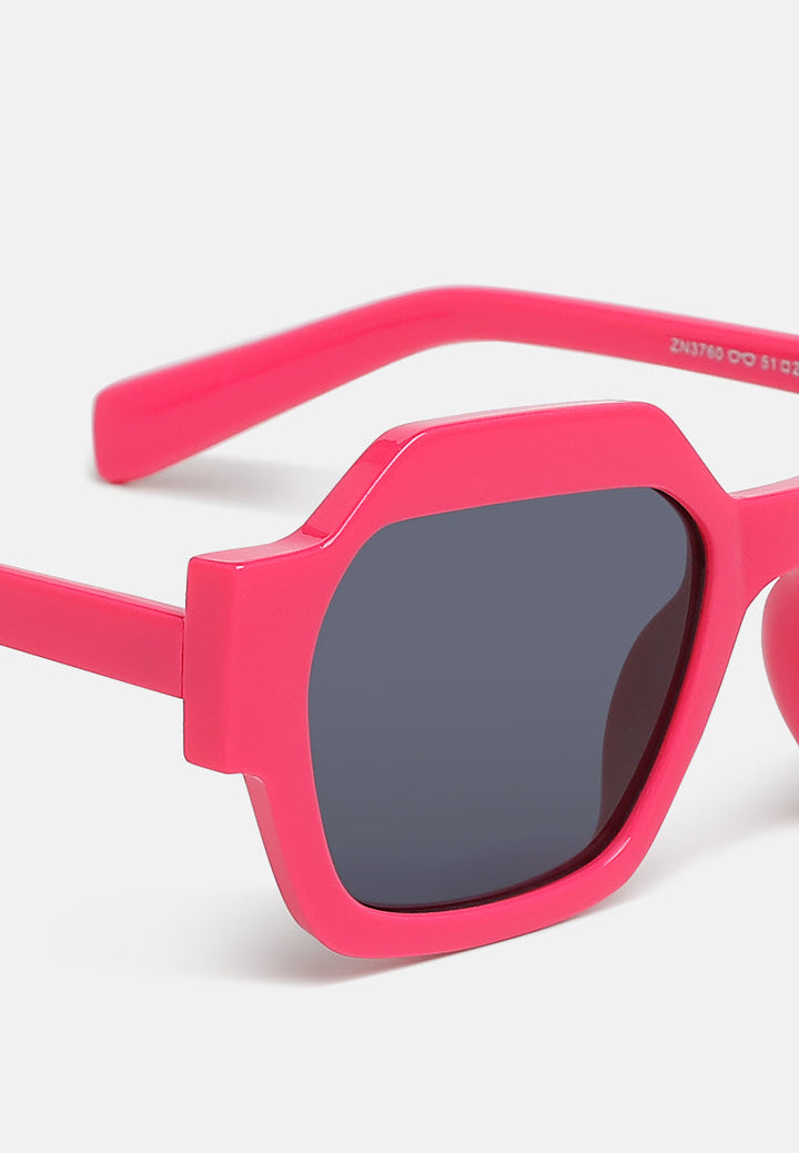 bold bevel square sunglasses by rag#color_rose-red
